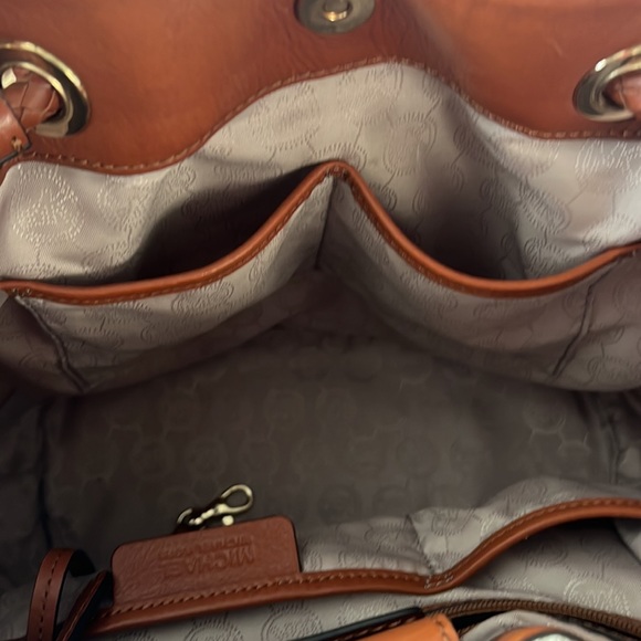 MICHAEL Michael Kors Cream and Brown Shoulder Bag - Picture 11 of 14